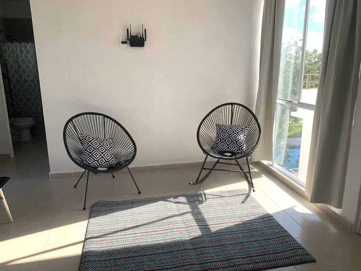 Departamento 2 Habitaciones Vista A La Alberca Nube By Eita Cancún 0*,  México