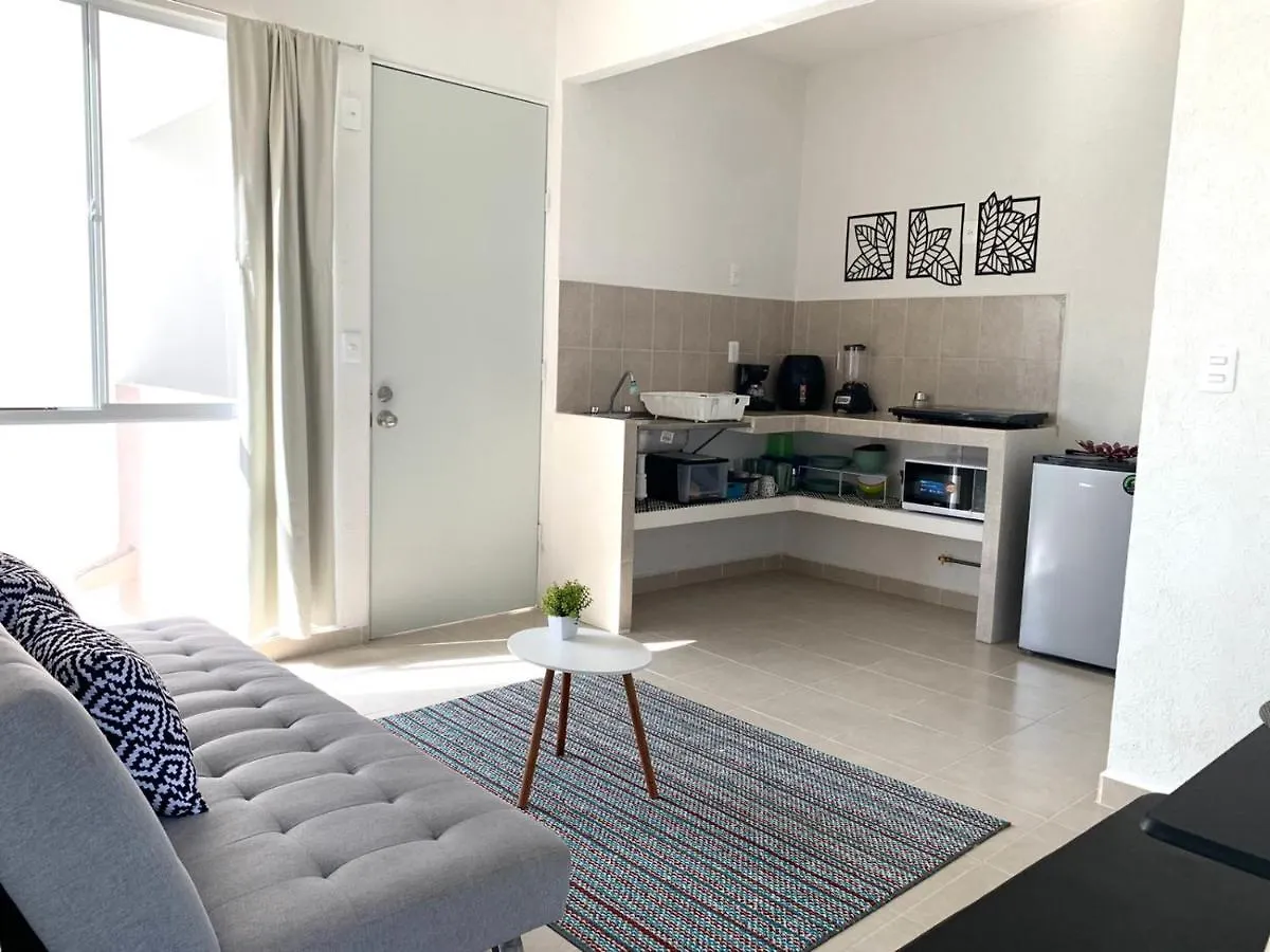 Apartamento Departamento 2 Habitaciones Vista A La Alberca Nube By Eita Cancún México